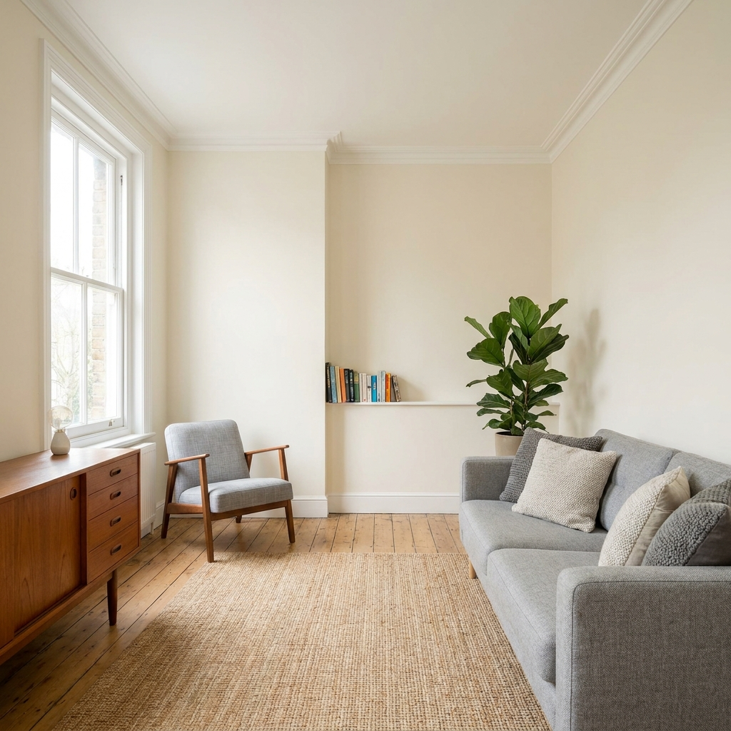 Bright living room of a rental property let by S J Smith Lettings